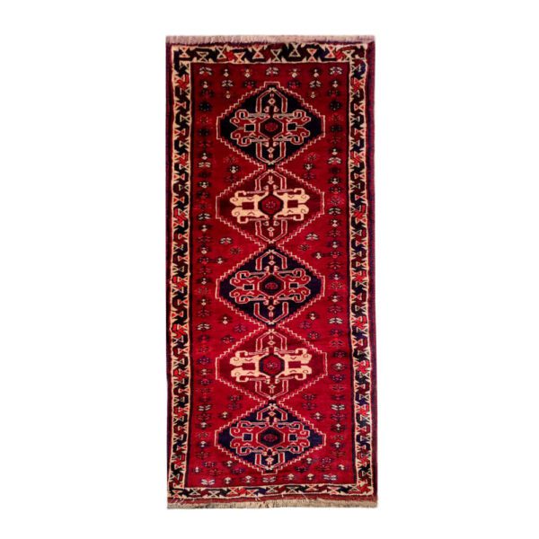 2.5-Meter-Persian-Hand-Knotted-Rug-Runner-Model-Koli3 Price and Buy Shiraz Hand-Knotted Tribal Persian Runner Carpet Model Koli