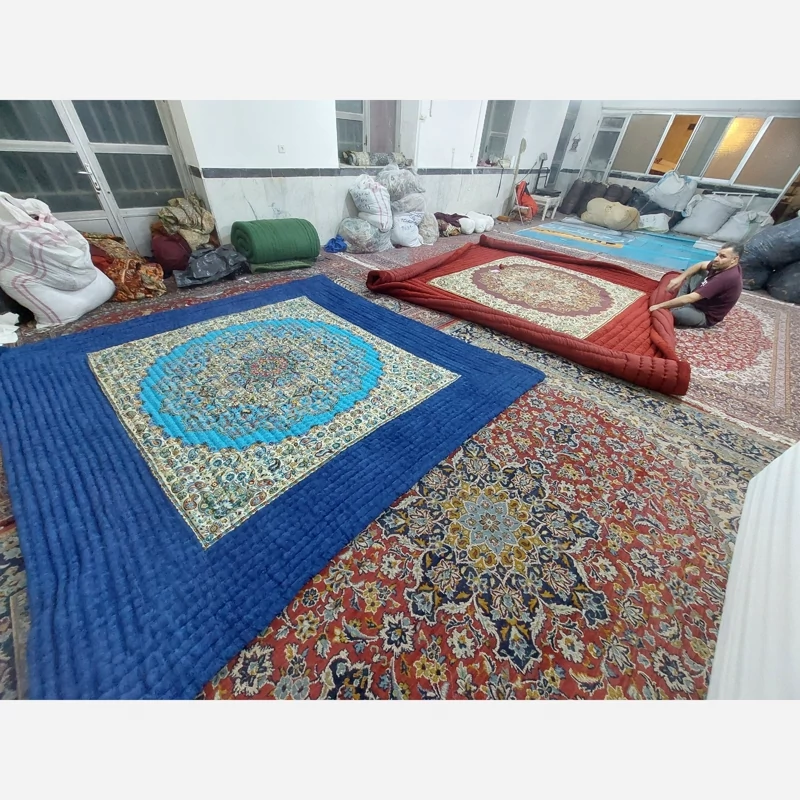 Price and Buy Handmade Korsi Quilt 3.5x3.5 Meter | High-Quality Persian Hand-Stitched Comforter - Image 18