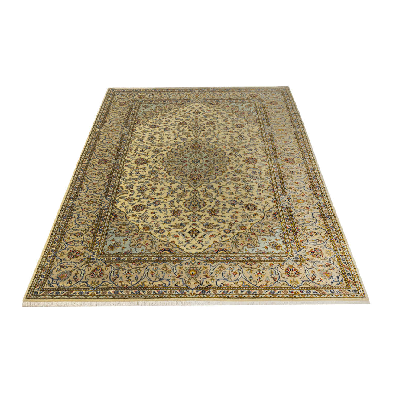 Price and Buy Authentic Persian Carpet with Cotton & Wool Hand-Knotted Lachak Toranj - Image 3