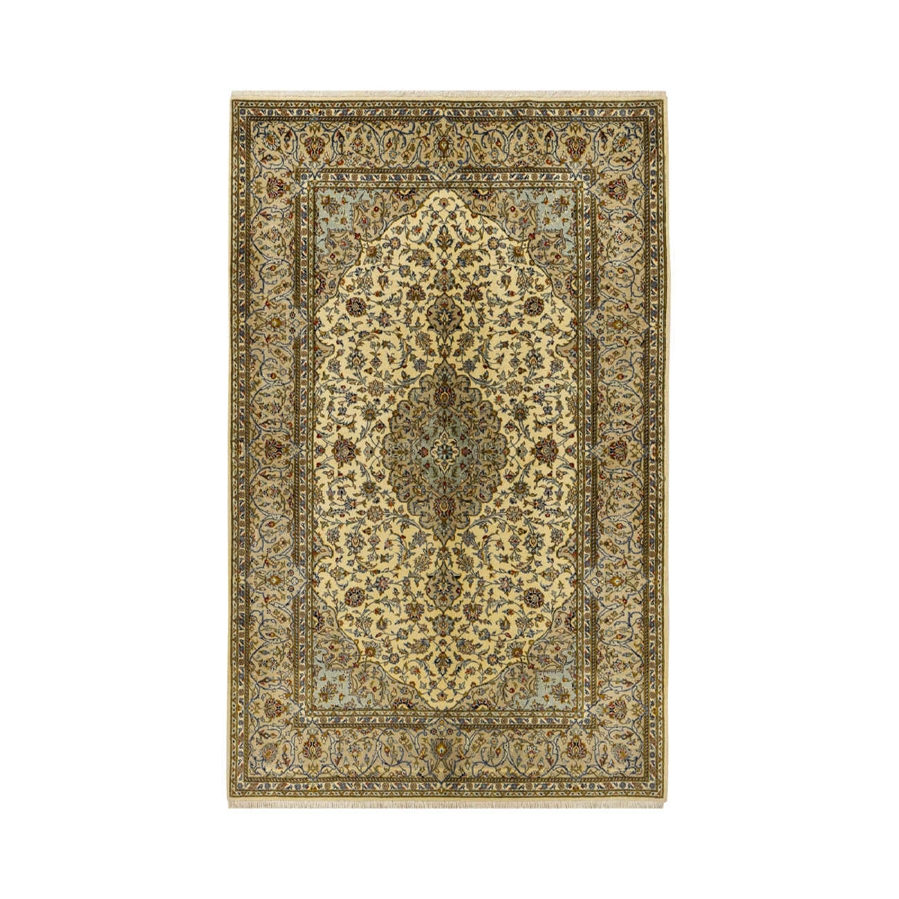 Price and Buy Authentic Persian Carpet with Cotton & Wool Hand-Knotted Lachak Toranj