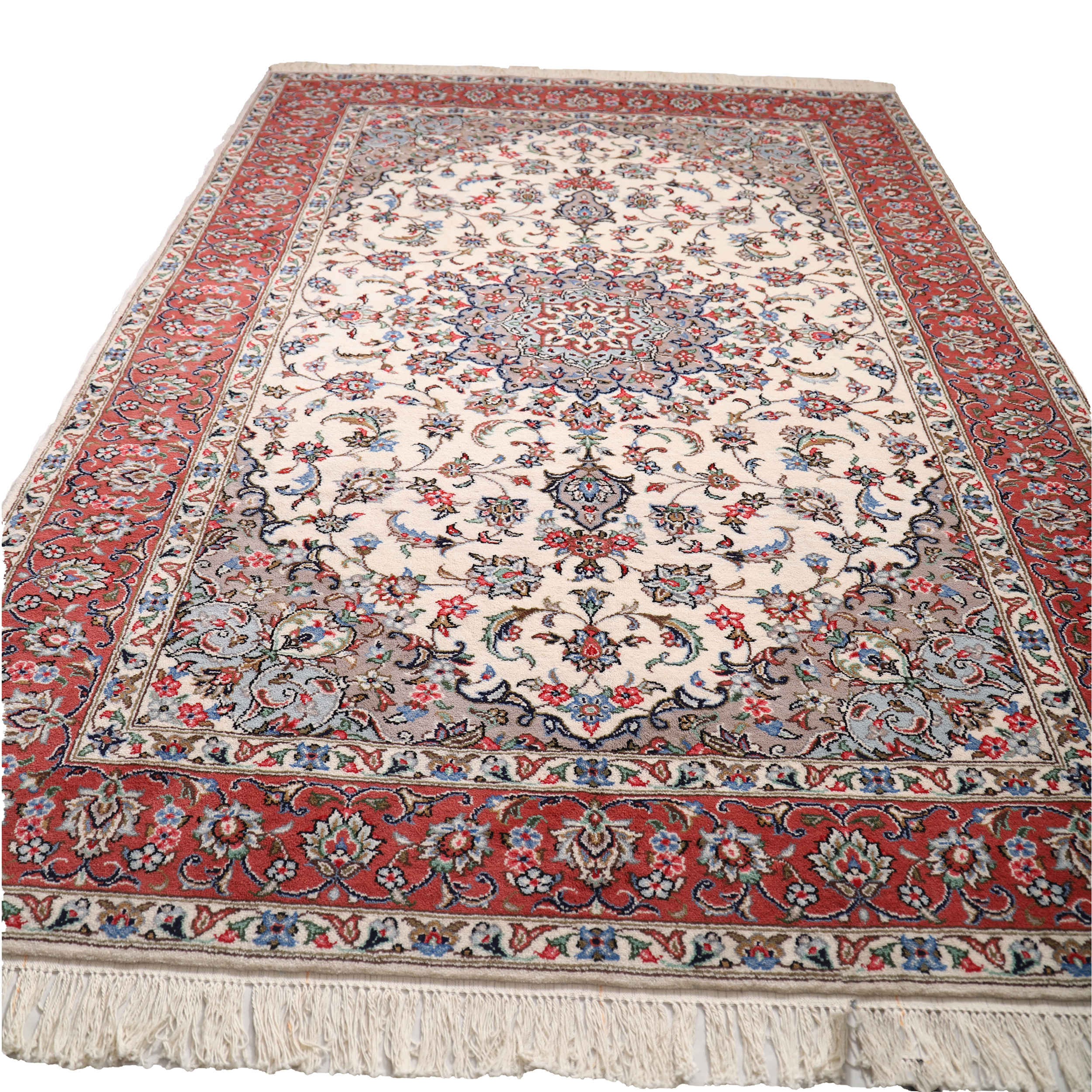 Price and Buy Authentic Persian Carpet with Wool Hand-Knotted in Ardakan Lachak Toranj - Image 5
