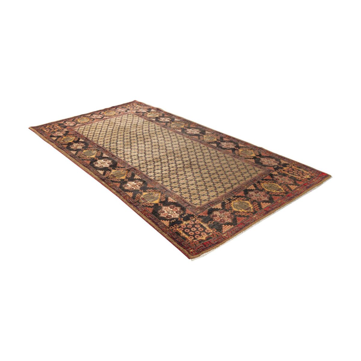 Price and Buy Authentic Persian Runner Carpet with Wool Hand-Knotted in Kermanshah - Image 2