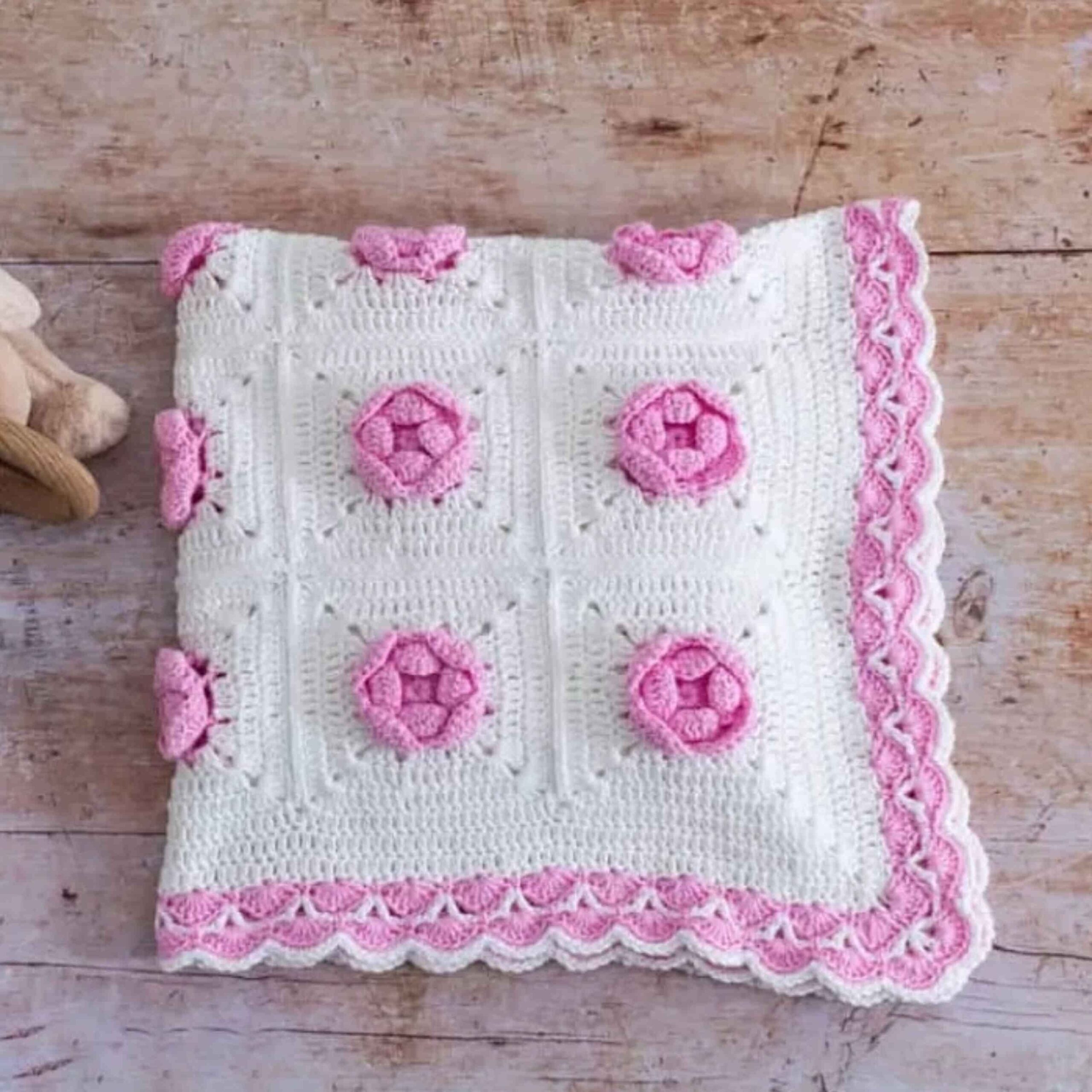 Price and Buy Handwoven Crocheted Baby Bedspread – A Perfect Blend of Comfort and Style - Image 4