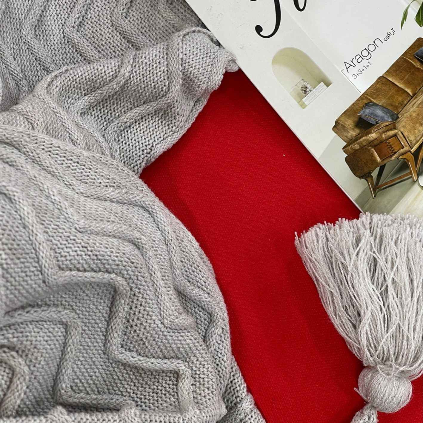 Price and Buy Decorative Knitted Sofa Throw Blanket – The Ultimate Blend of Comfort and Style - Image 2