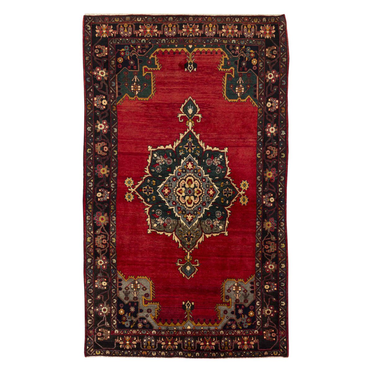 Price and Buy Genuine Persian Carpet with Wool Hand-Knotted in Kermanshah Lachak Toranj