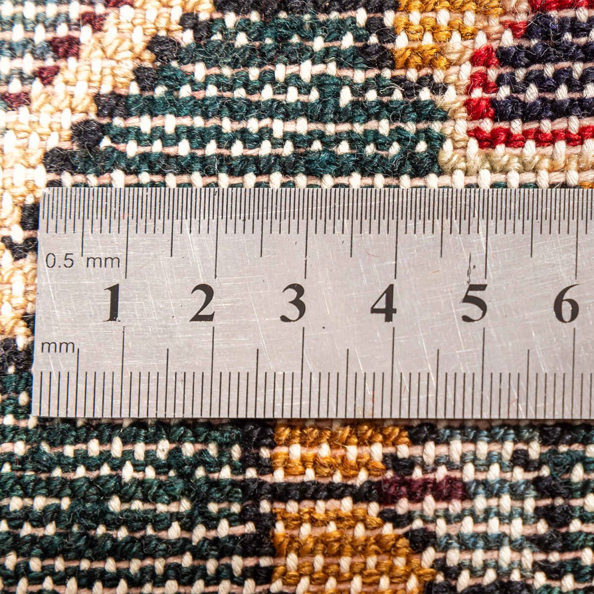 Price and Buy Genuine Persian Carpet with Wool Hand-Knotted in Kermanshah Lachak Toranj - Image 6