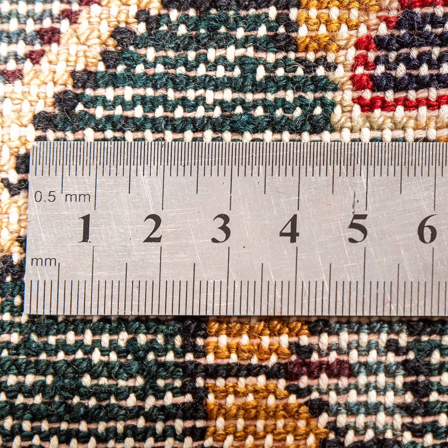 Price and Buy Genuine Persian Carpet with Wool Hand-Knotted in Kermanshah Lachak Toranj - Image 6