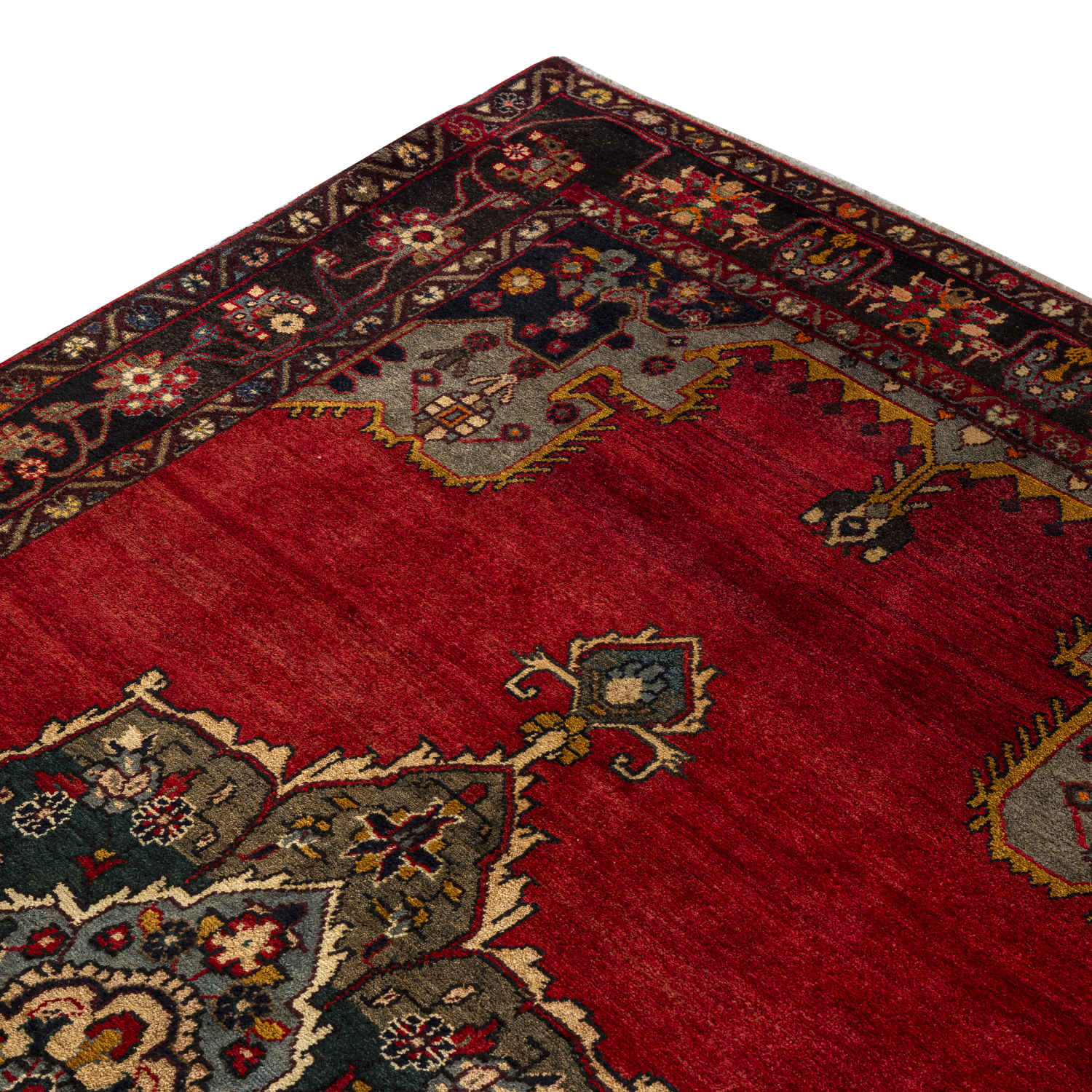 Price and Buy Genuine Persian Carpet with Wool Hand-Knotted in Kermanshah Lachak Toranj - Image 7