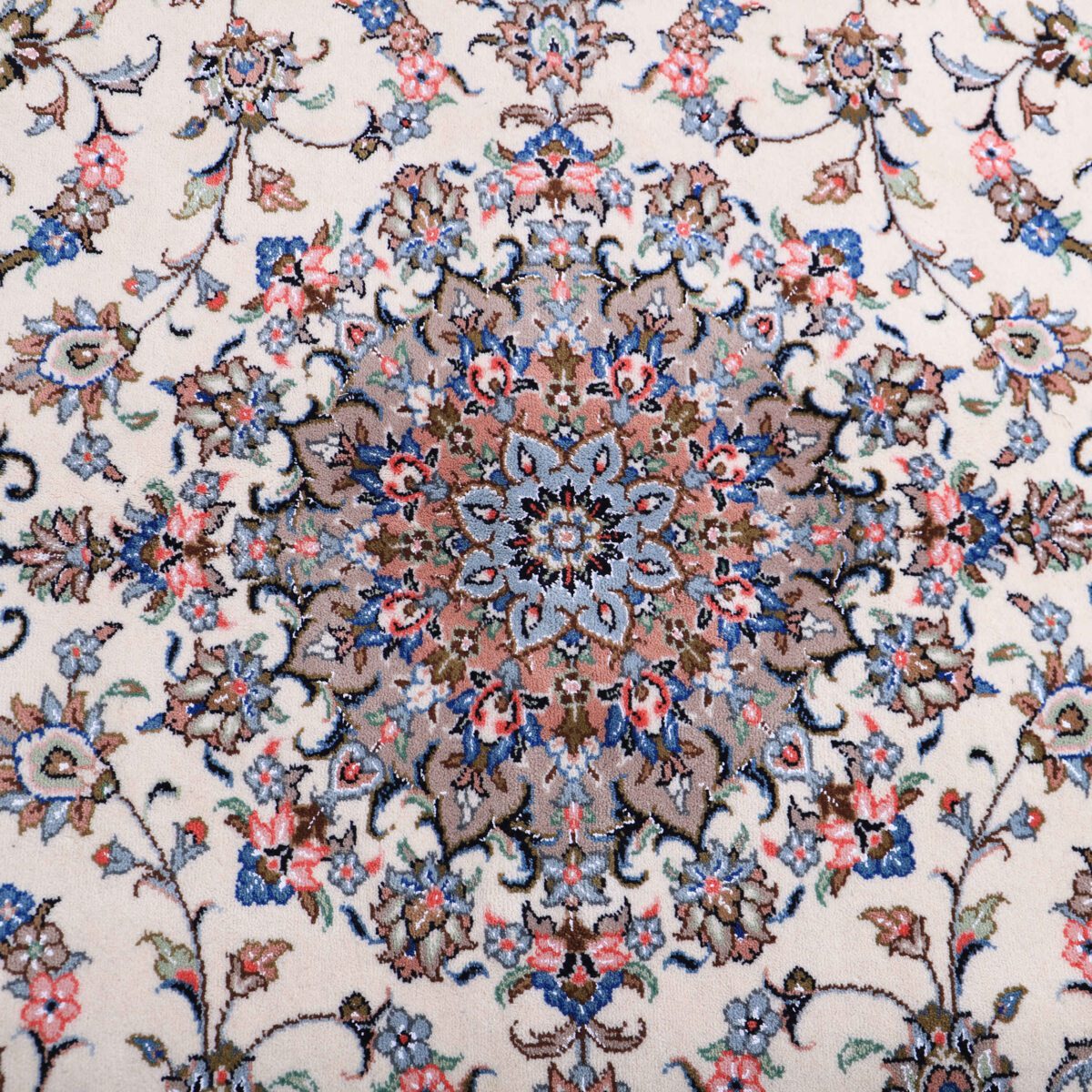 Price and Buy Genuine Persian Carpet with Wool Hand-Knotted in Yazd Lachak Toranj - Image 6