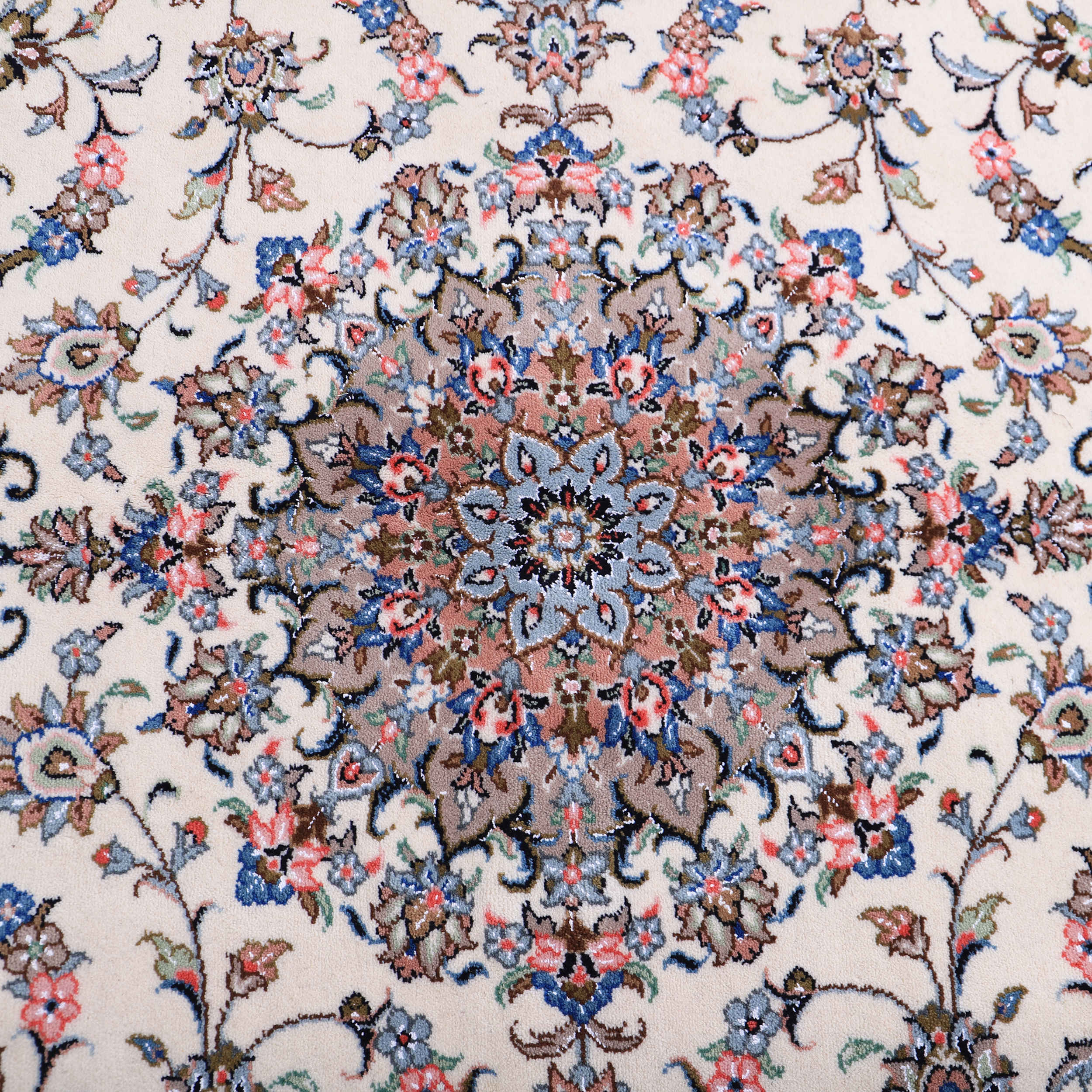 Price and Buy Genuine Persian Carpet with Wool Hand-Knotted in Yazd Lachak Toranj - Image 6