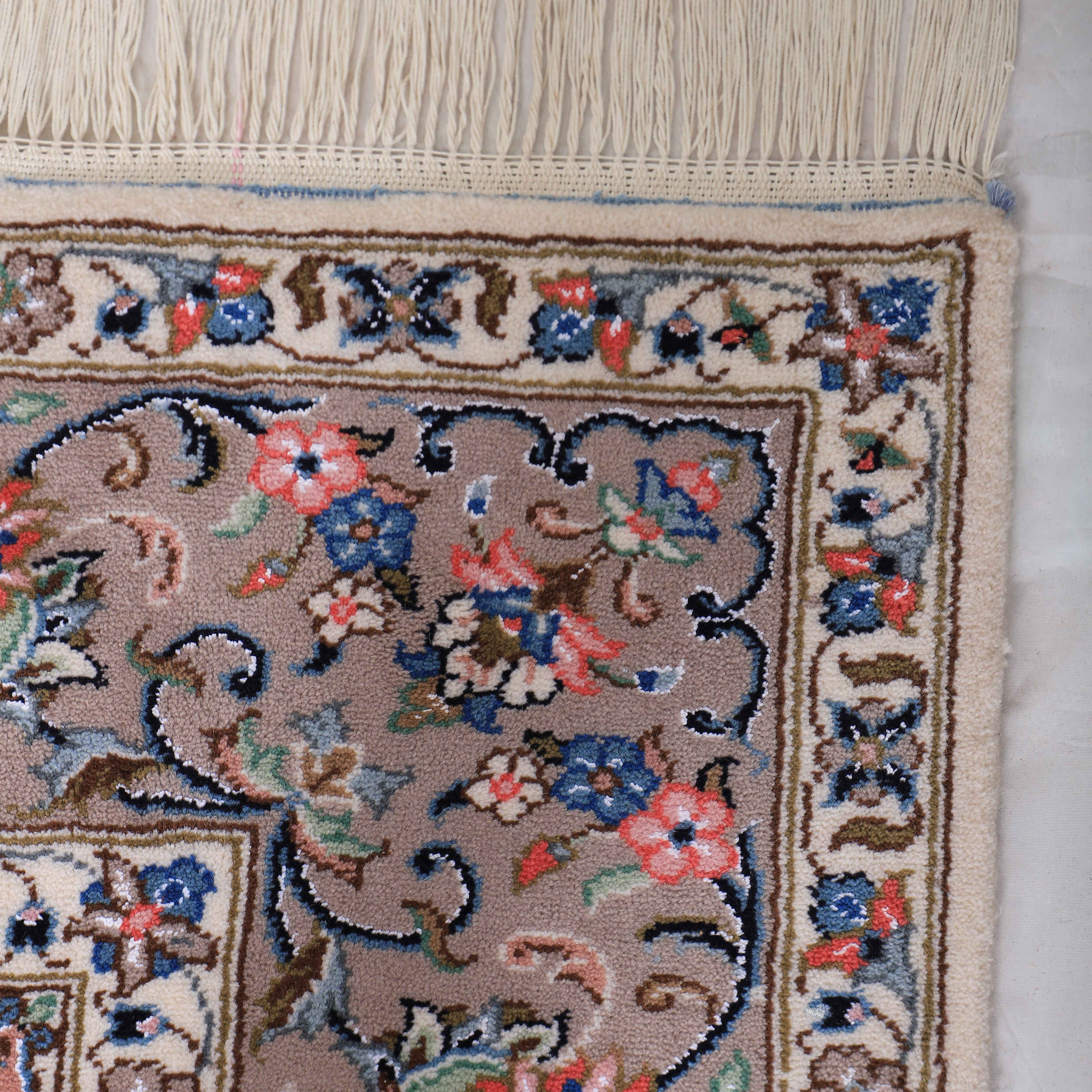 Price and Buy Genuine Persian Carpet with Wool Hand-Knotted in Yazd Lachak Toranj - Image 4
