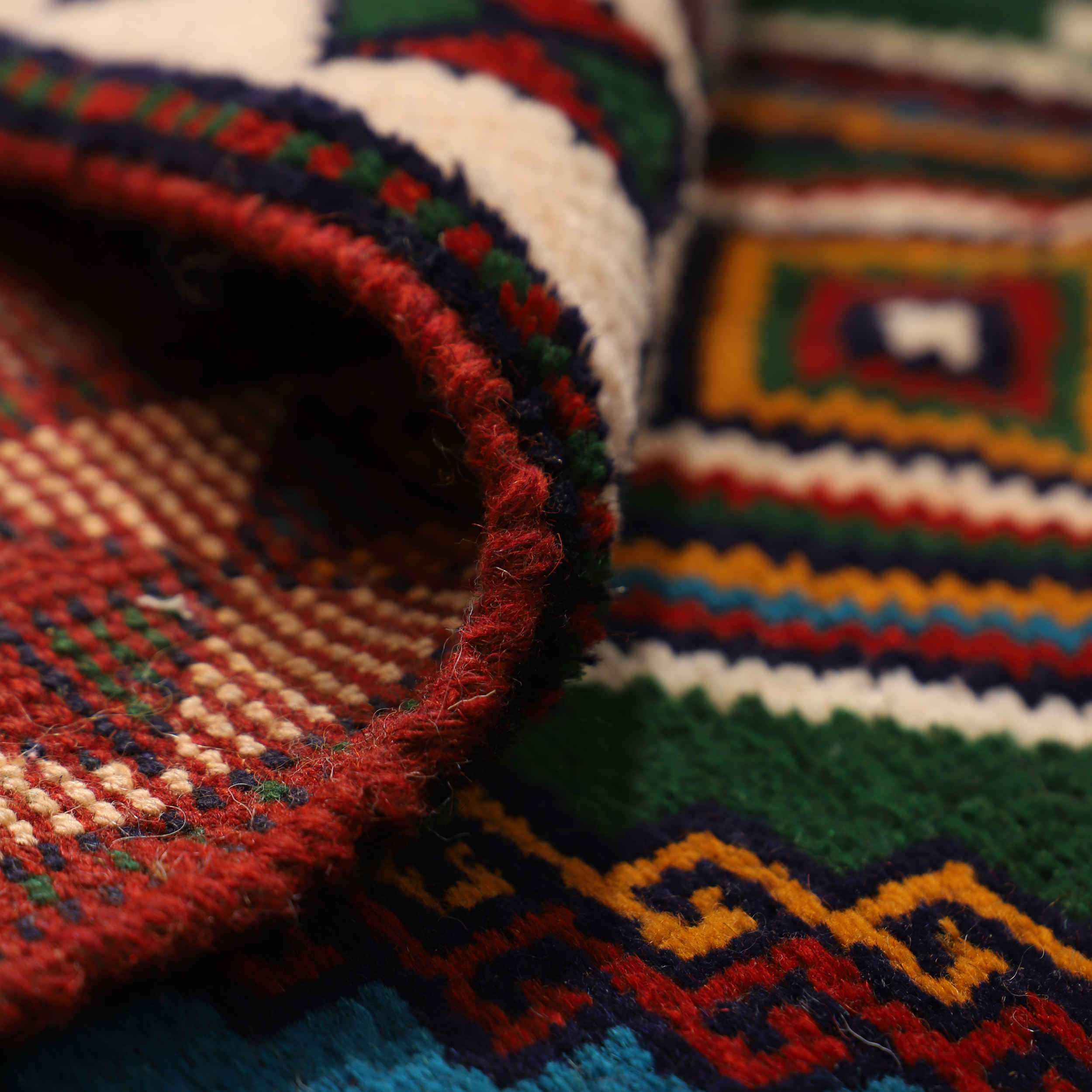 Price and Buy Genuine Persian Tribal Carpet with Wool Hand-Knotted in Khorasan - Image 4