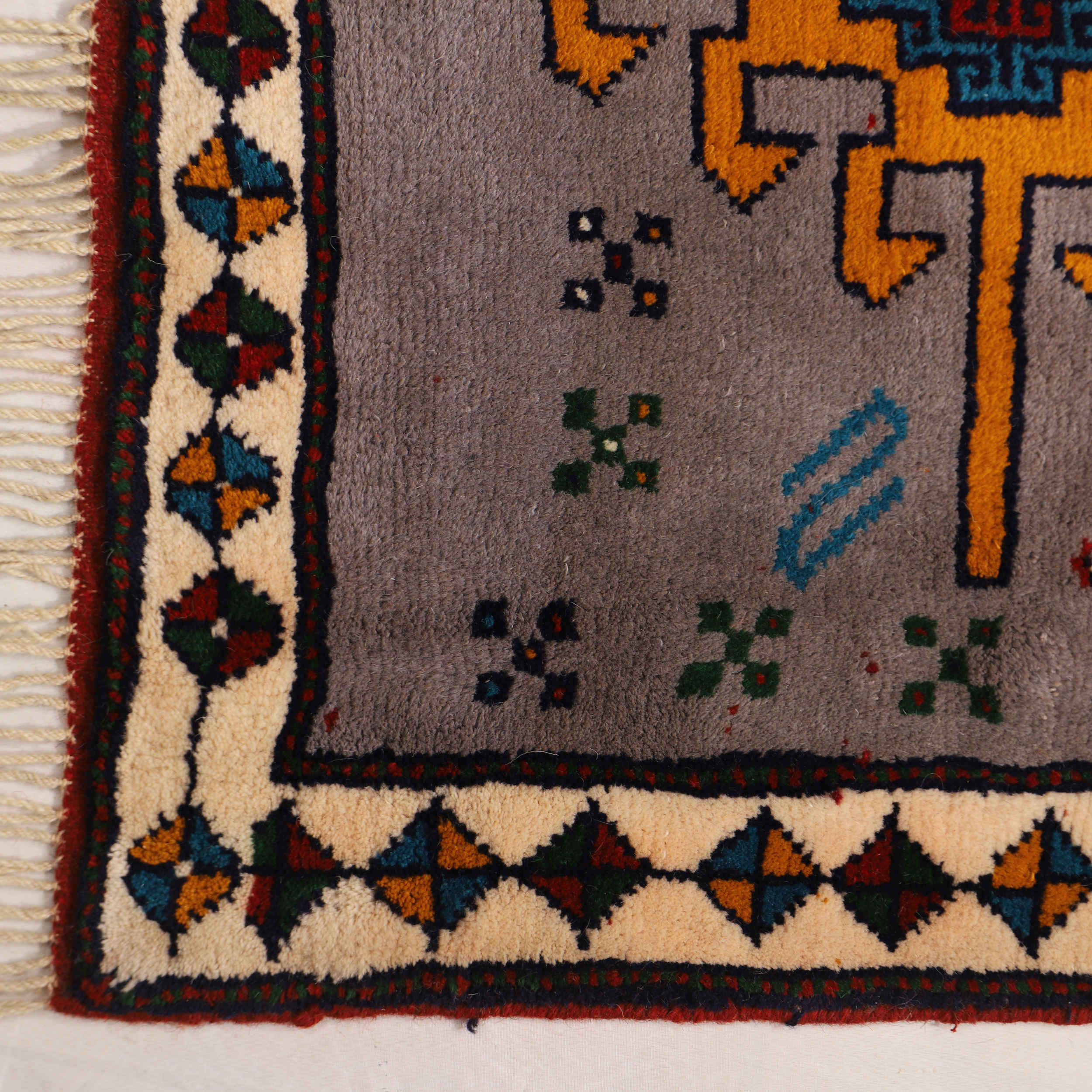 Price and Buy Genuine Persian Tribal Carpet with Wool Hand-Knotted in Khorasan - Image 7