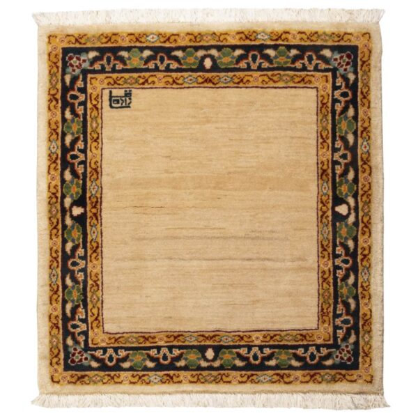 Genuine-Persian-Wool-Carpet-Hand-Knotted-Bordered-Cream Price and Buy Genuine Persian Wool Carpet Hand-Knotted Bordered Cream