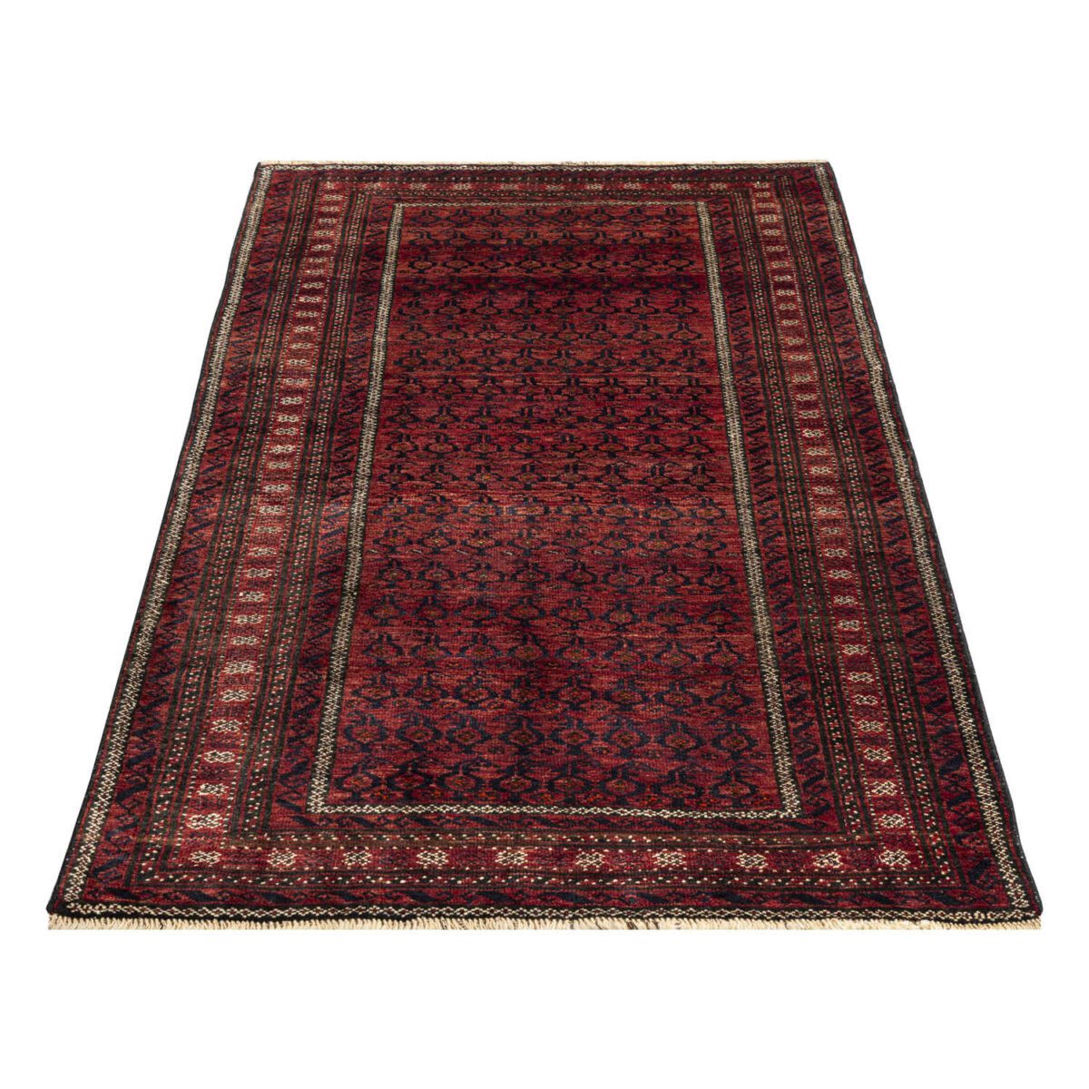 Price and Buy Genuine Persian Wool Carpet Hand-Knotted in Baluchistan Bordered - Image 3
