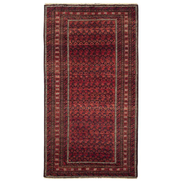Genuine-Persian-Wool-Carpet-Hand-Knotted-in-Baluchistan-Bordered-4 Price and Buy Genuine Persian Wool Carpet Hand-Knotted in Baluchistan Bordered