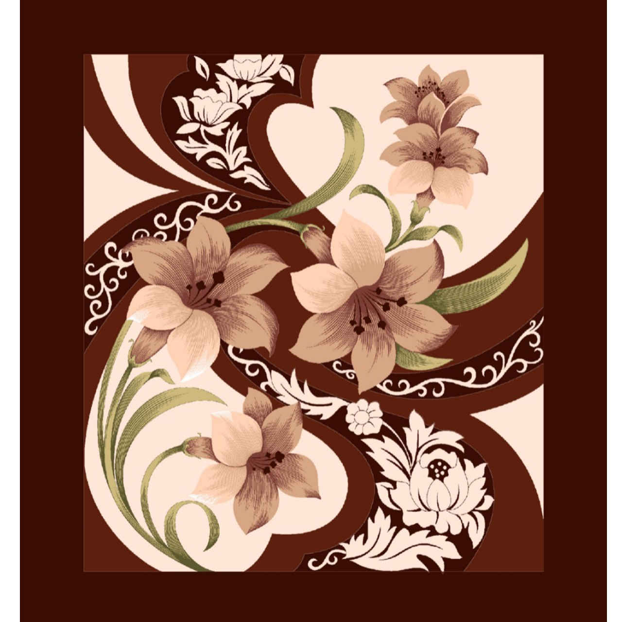 Price and Buy Golbaft Persian Single Bed Blanket Floral Barjesteh - Image 4
