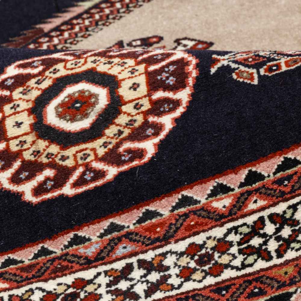 Price and Buy Medallion Hand-Knotted Tribal Persian Carpet Parva - Image 2