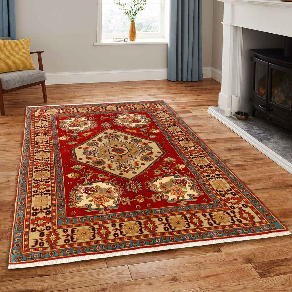 Price and Buy Ardabil Hand-Knotted Persian Carpet Model Gol Abrisham - Image 3