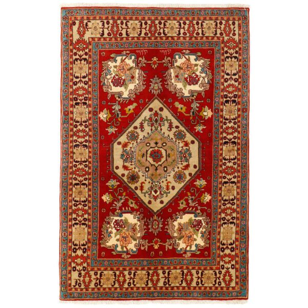 Hand-Knotted-Ardabil-Carpet-Model-Gol-Abrisham1 Price and Buy Ardabil Hand-Knotted Persian Carpet Model Gol Abrisham