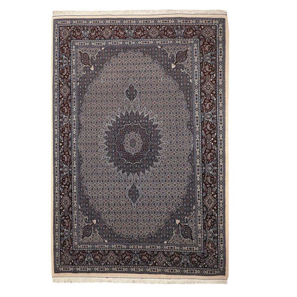 Hand-Knotted-Birjand-Carpet-Model-Taraneh2 Price and Buy Authentic Persian Wool Carpet Hand-Knotted in Birjand Riz Mahi