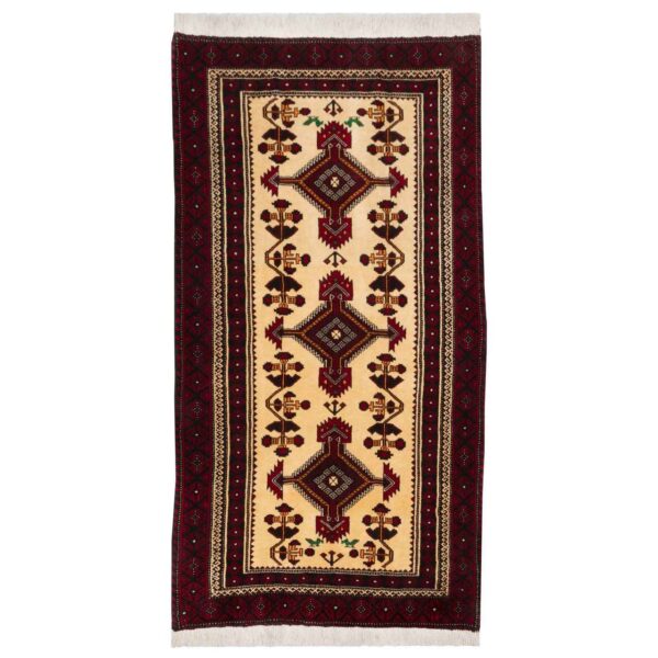 Hand-Knotted-Kashmar-Runner-Rug-Model-Mona4 Price and Buy Hand-Knotted Tribal Persian Runner Carpet Model Mona