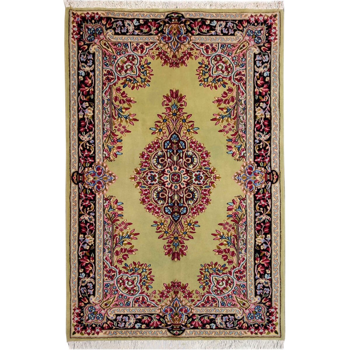 Price and Buy Persian Wool Carpet Hand-Knotted with Medallion design Model Narenj