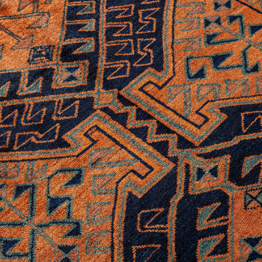Price and Buy Vintage Tribal Hand-Knotted Persian Carpet Model Meshkin - Image 2