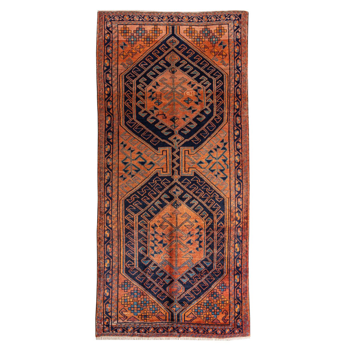 Price and Buy Vintage Tribal Hand-Knotted Persian Carpet Model Meshkin