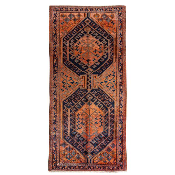 Hand-Knotted-Old-Ardabil-Carpet-Model-Meshkin3 Price and Buy Vintage Tribal Hand-Knotted Persian Carpet Model Meshkin