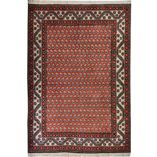 Hand-Knotted-Old-Ardabil-Floor-Carpet-Model-Olia2 Price and Buy Vintage Hand-Knotted Persian Carpet Model Olia