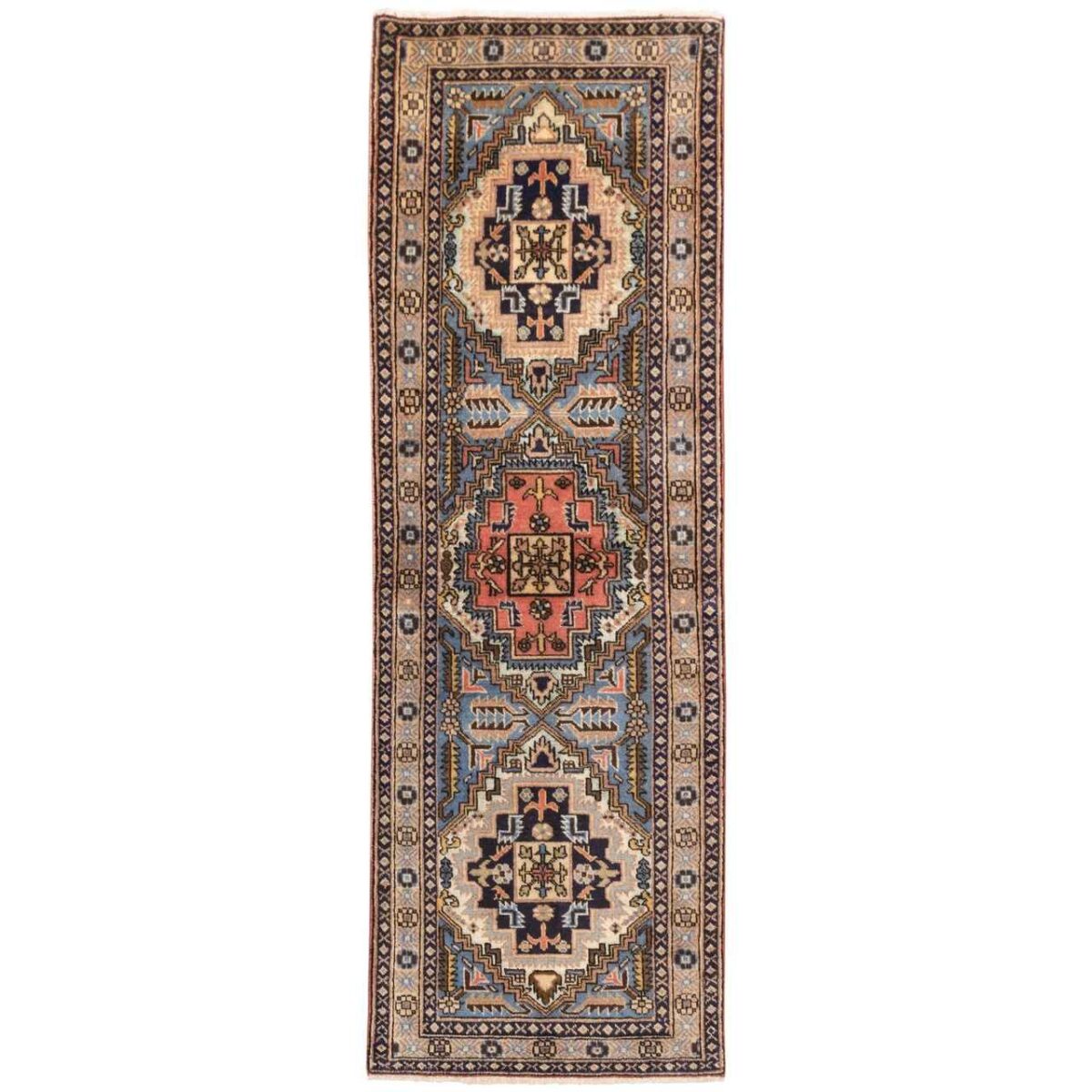 Price and Buy Vintage Tribal Hand-Knotted Persian Runner Carpet Model Sevin