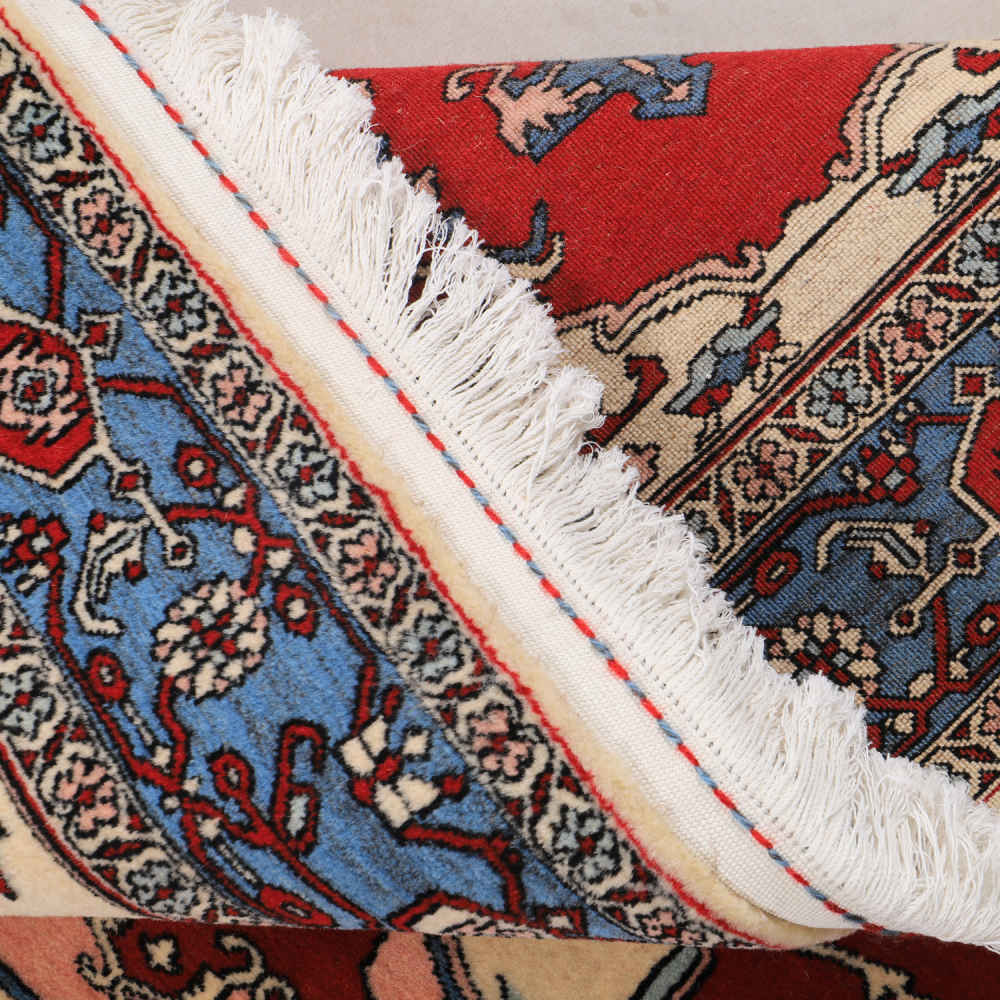 Price and Buy Intricately Hand-Knotted Persian Carpet Isfahan Tribal Wool Yahya - Image 6