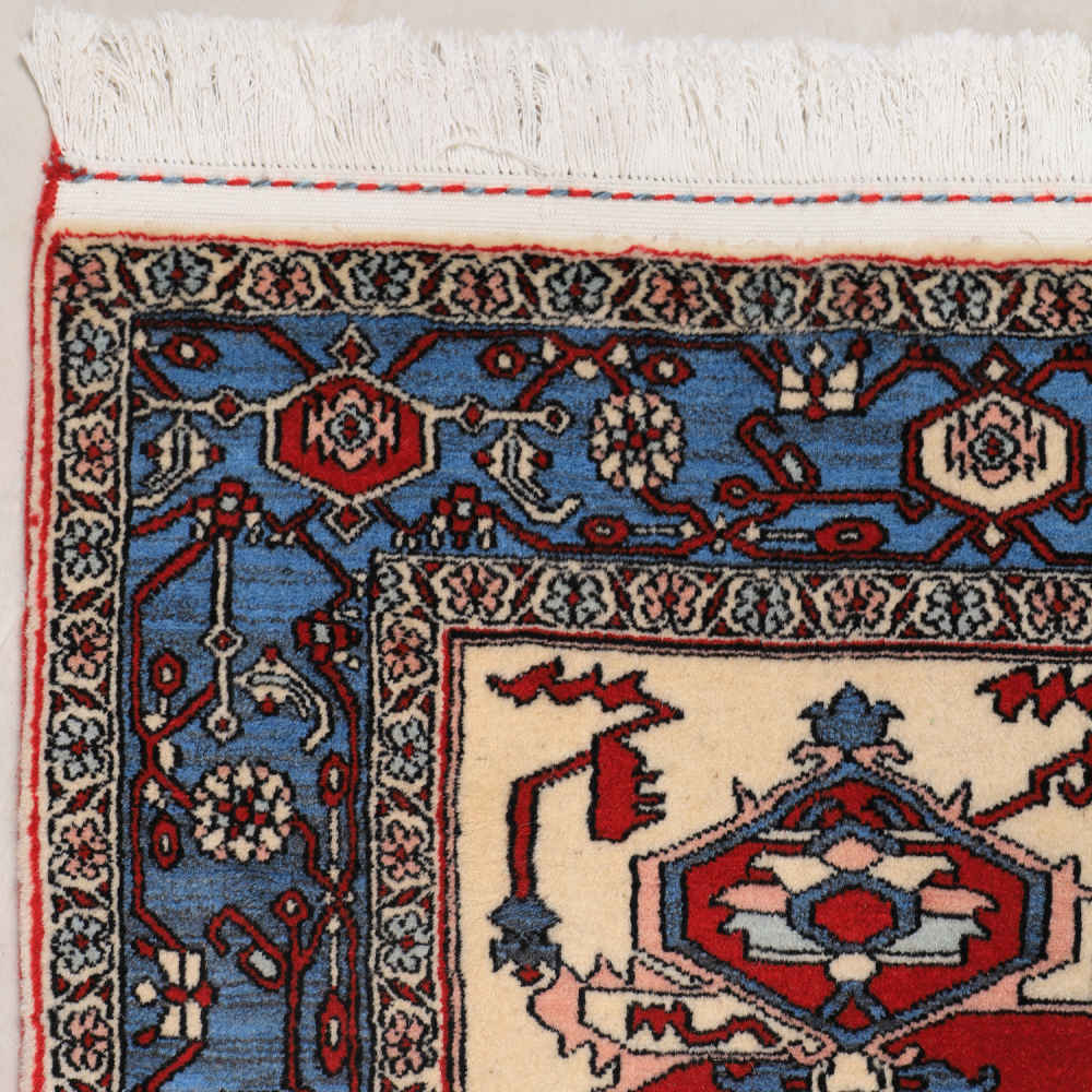 Price and Buy Intricately Hand-Knotted Persian Carpet Isfahan Tribal Wool Yahya - Image 5