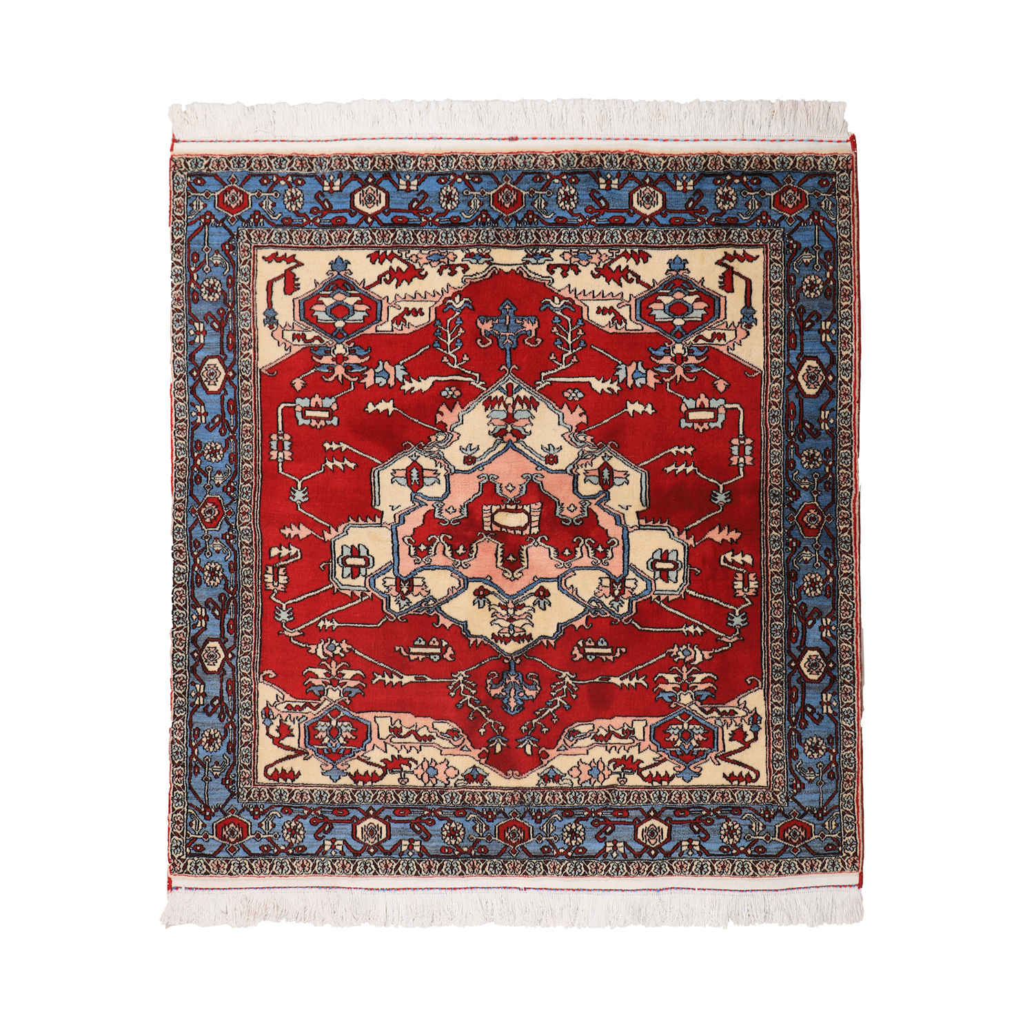 Price and Buy Intricately Hand-Knotted Persian Carpet Isfahan Tribal Wool Yahya