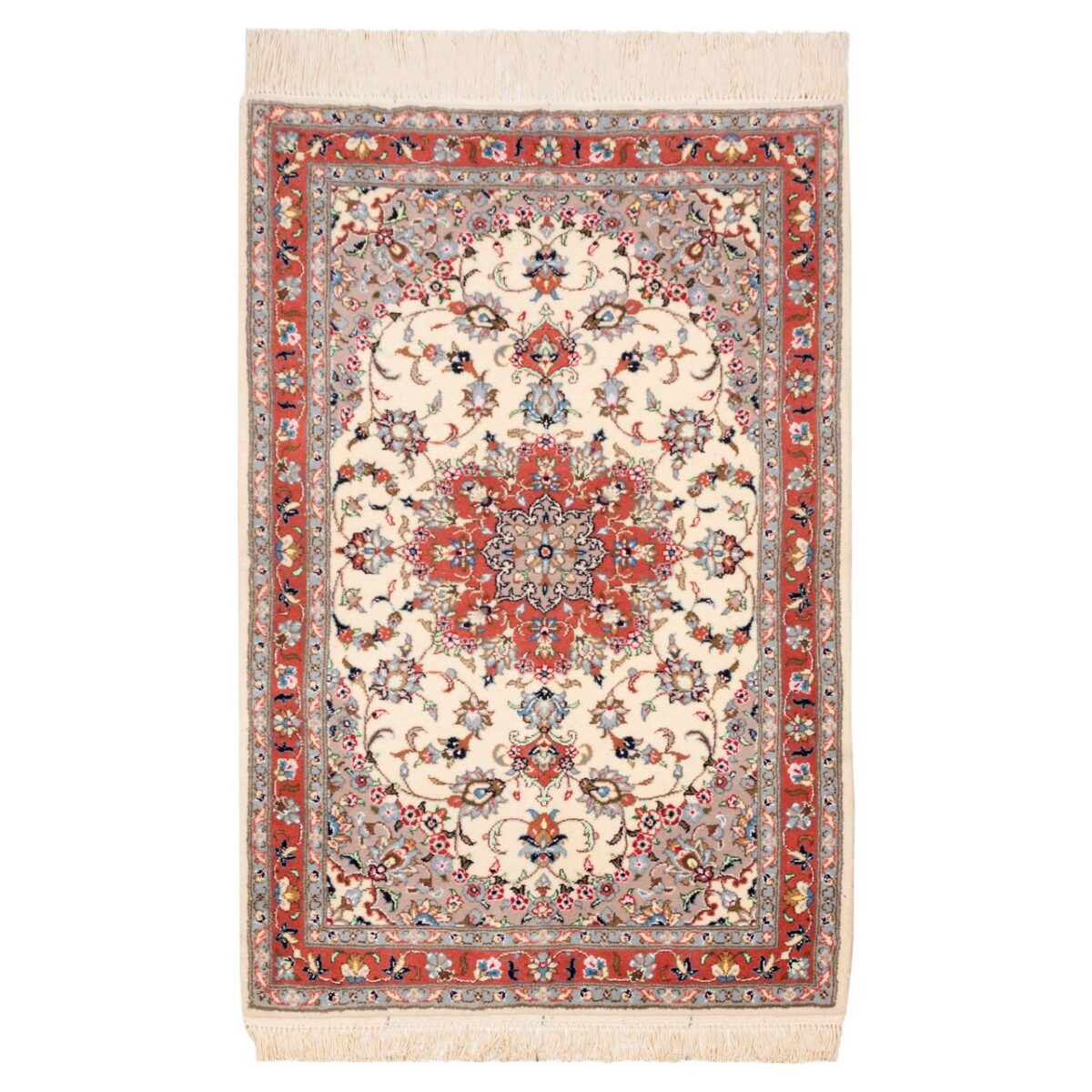 Price and Buy Persian Wool Carpet Hand-Knotted with Medallion design Model Hoda