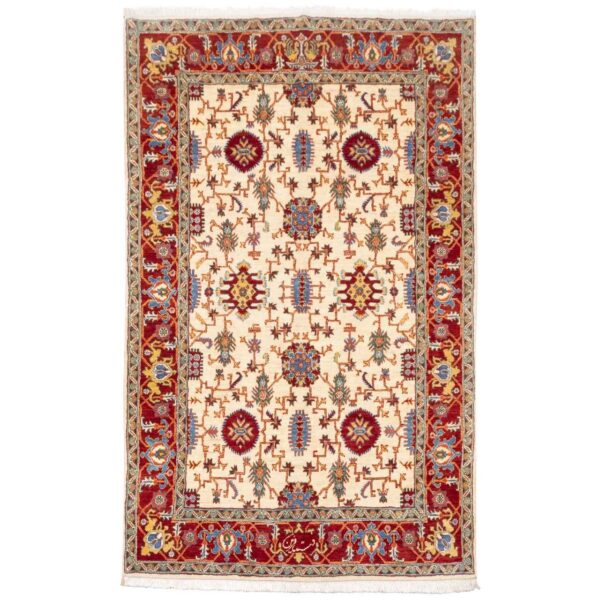 Hand-Knotted-Yazd-Floor-Carpet-Model-Homeira2 Price and Buy Persian Wool Carpet Hand-Knotted Model Homeira