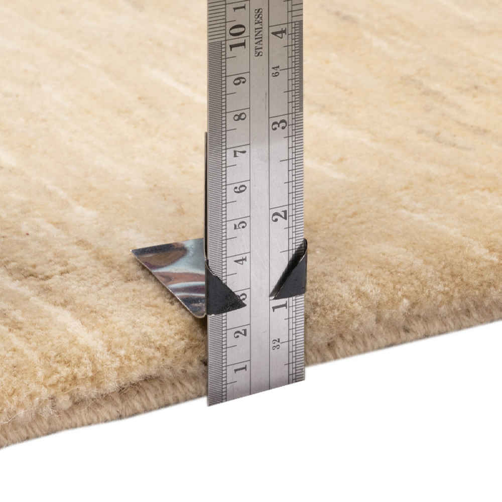 Price and Buy Persian Carpet with Wool Hand-Knotted Riz Mahi Cream - Image 5