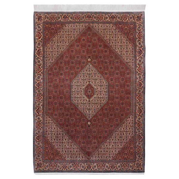 Hand-Knotted-Zanjan-Style-Persian-Rug-Model-Reyhan3 Price and Buy Persian Carpet Hand-Knotted Zanjan Masterpiece in Kork Wool Reyhan