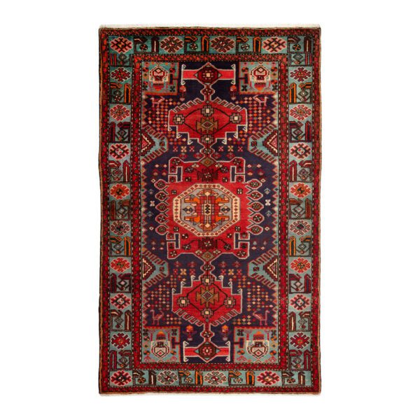 Hand-Knotted-Zanjan-Style-Persian-Rug-Model-Sarvin Price and Buy Persian Carpet Hand-Knotted Zanjan Masterpiece Tribal Style