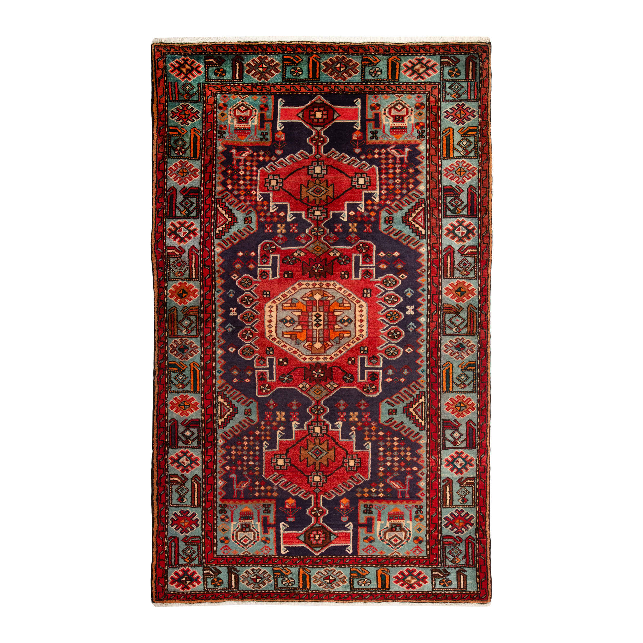 Price and Buy Persian Carpet Hand-Knotted Zanjan Masterpiece Tribal Style
