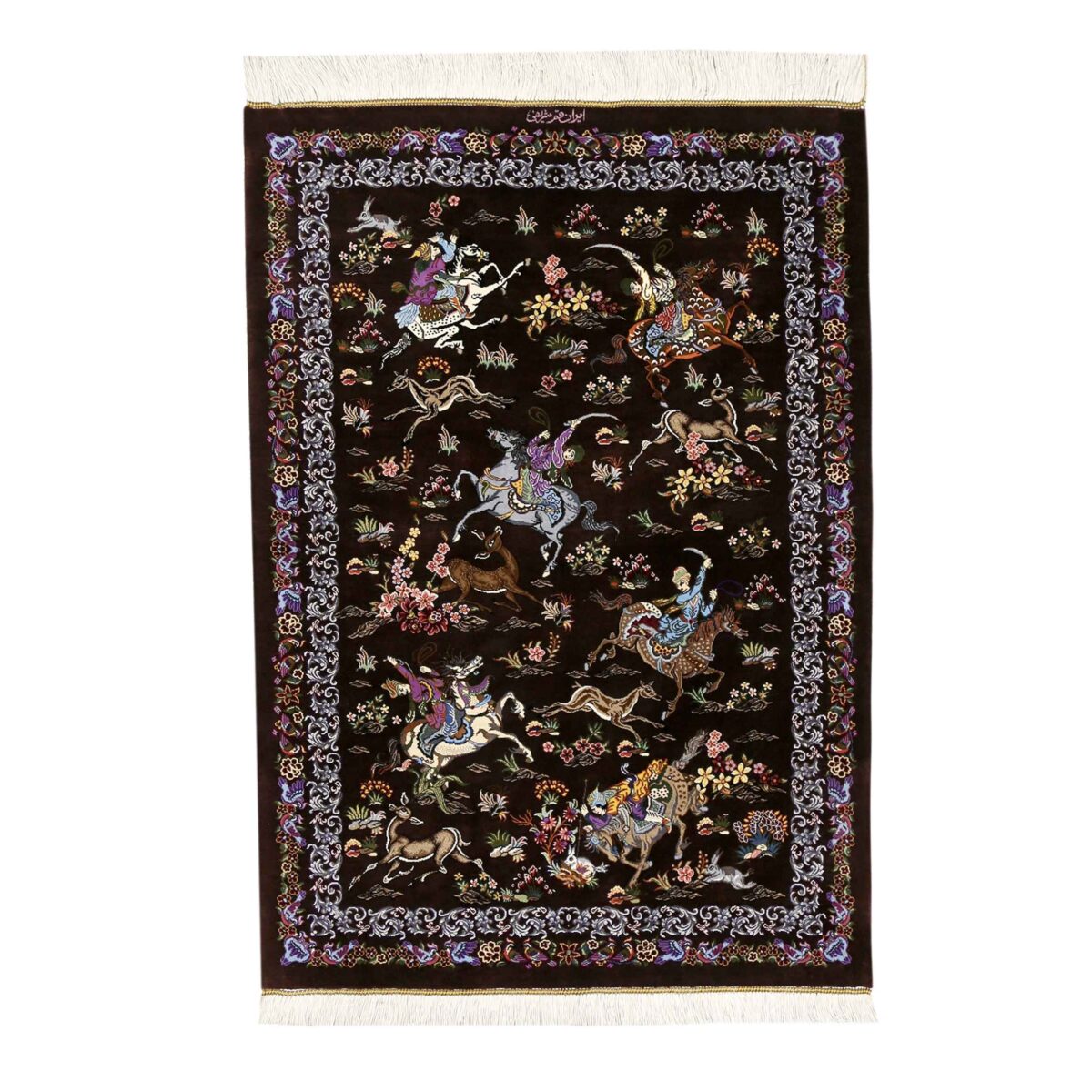 Price and Buy Persian Silk Carpet Hand-Knotted Model Shekar