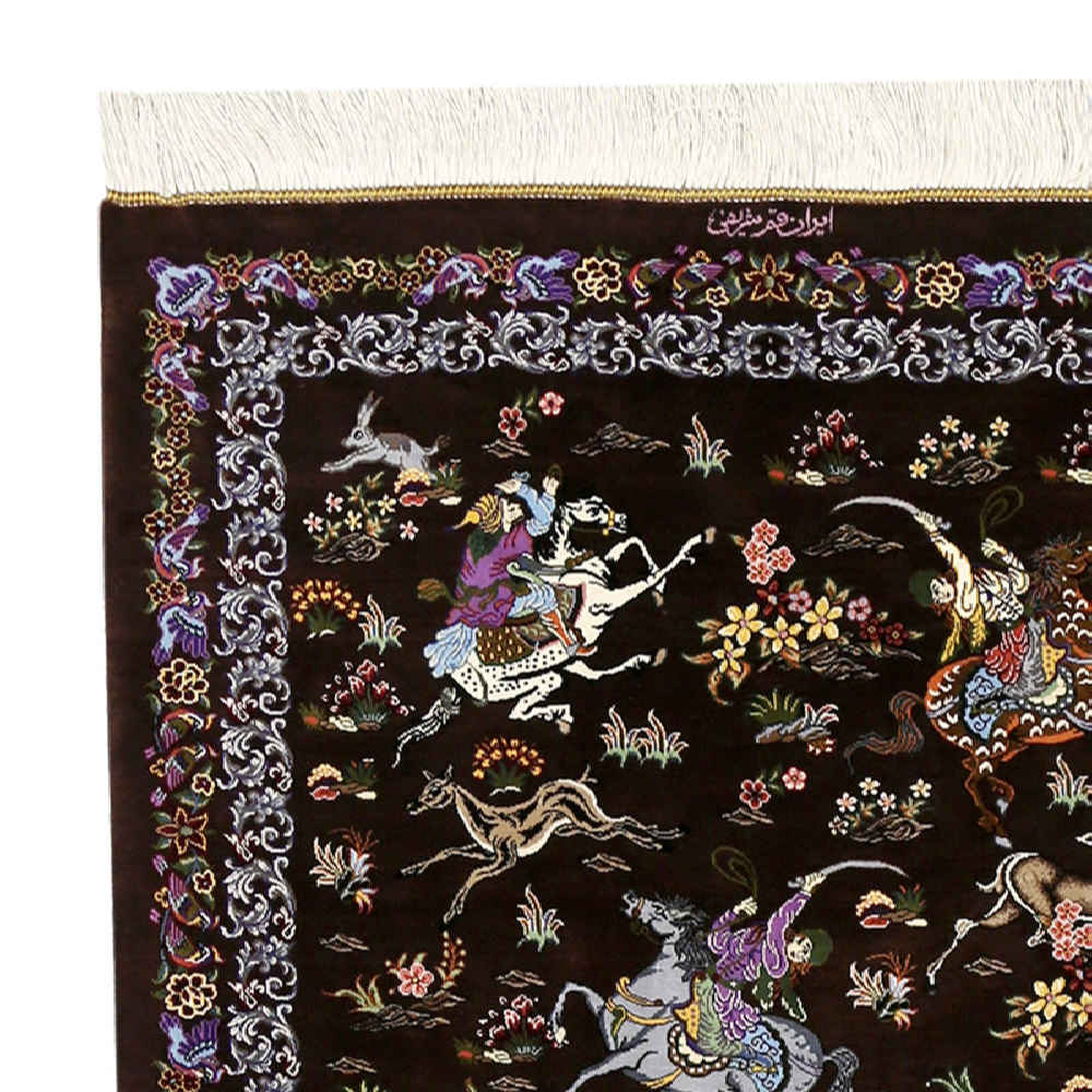 Price and Buy Persian Silk Carpet Hand-Knotted Model Shekar - Image 3