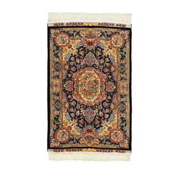 Hand-knotted-Tabriz-Silk-Carpet-Rug-Model-Barsam2 Price and Buy Persian Carpet Hand-Knotted Medallion Tabriz Cotton & Silk Blend Carpet Barsam
