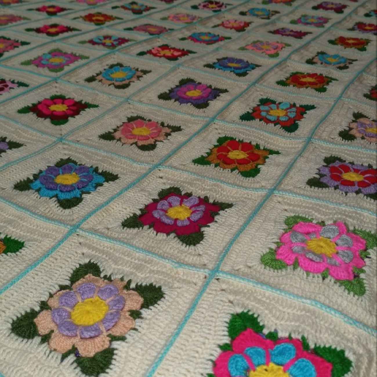 Price and Buy Handcrafted Knitted Crochet Bedspread – Cozy, Elegant & Perfect for Bedroom Décor - Image 4