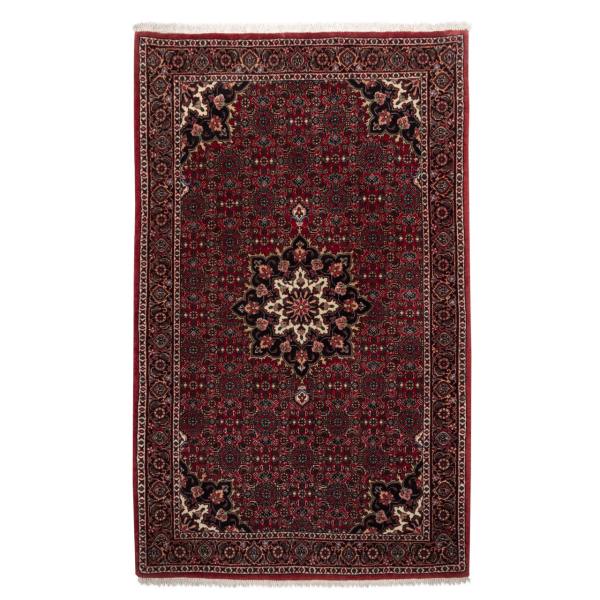 Handwoven-1-Meter-Persian-Carpet-Rug-Model-Sahand-1 Price and Buy Persian Wool Carpet Hand-Knotted with Medallion design Sahand