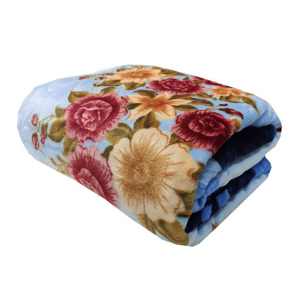 Iranain-Golbaft-Double-Bed-Blanket-Size-220×240-Model-Asemani-1 Price and Buy Golbaft Persian Double Bed Blanket 220×240 cm Asemani