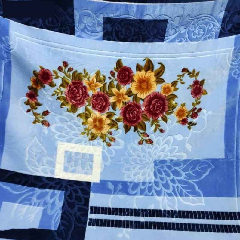 Price and Buy Golbaft Persian Double Bed Blanket 220×240 cm Asemani - Image 2