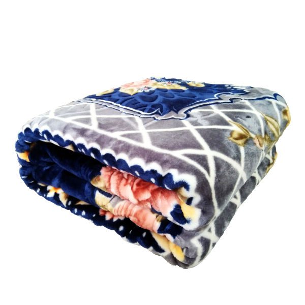 Iranian-Golbaft-Double-Bed-Blanket-Model-Blue-Sky-1 Price and Buy Golbaft Persian Double Bed Blanket Model Blue Sky