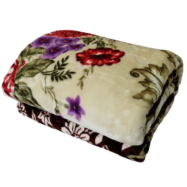 Iranian-Golbaft-Double-Bed-Blanket-Model-Golzar-1 Price and Buy Golbaft Iranian Double Bed Blanket Golzar